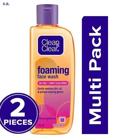 Clean Clear Foaming Face Wash For Holi