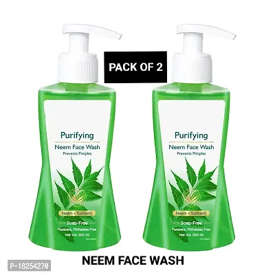 HIMALAYA PURIFYING NEEM | PREVENTS PIMPLE | ANTI BACTERIAL Face Wash  (400 ml)