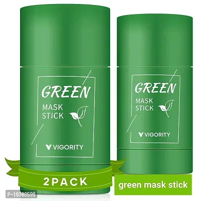 FASHIONYOURSTYLE Green Tea Mud Mask Deep Cleaning Oil Control Moisturizing Hydrating Skin Face Shaping Mask