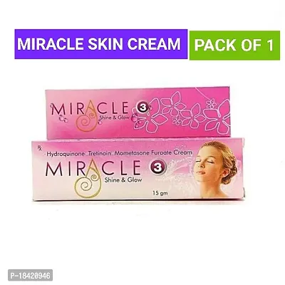 MIRACLE Shine  Glow cream 1 tube(15g) value pack1