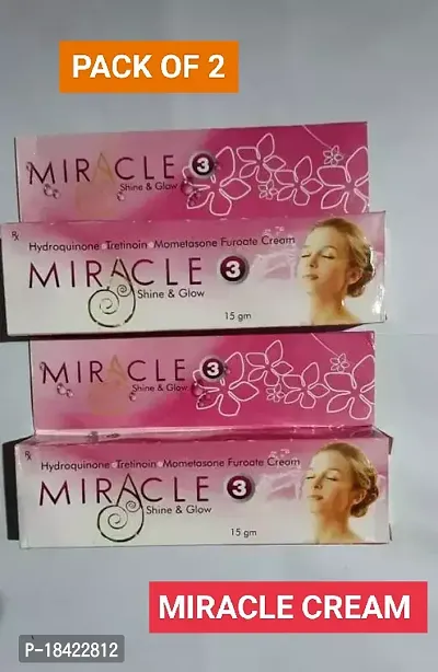 Miracle Shine  Glow Cream pack of 2