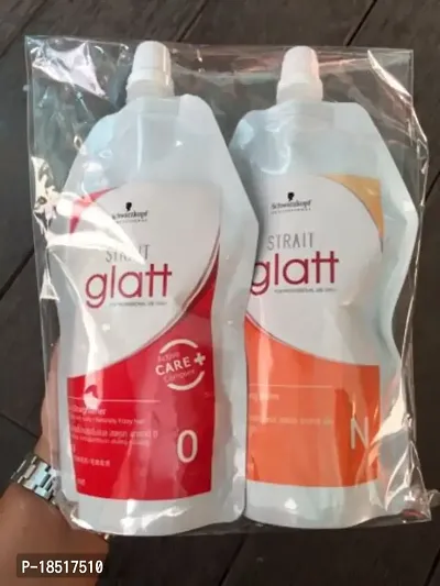 Schwarzkopf Glatt Hair Straightening Cream No.0 For Naturally Very Curly Or Frizyy Hair  (800 ml)