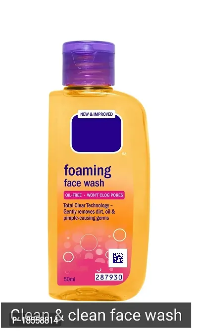 Clean  Clear Face Wash - Foaming, 50ml Pack