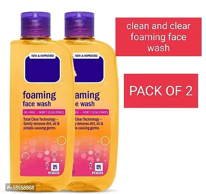Clean  Clear Facial Wash, 50ml(pack of 2)