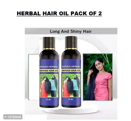 Adivasi Herbal Hair Oil Best Premium Hair Growth Oil Hair Oil (50 ml)pack of 2