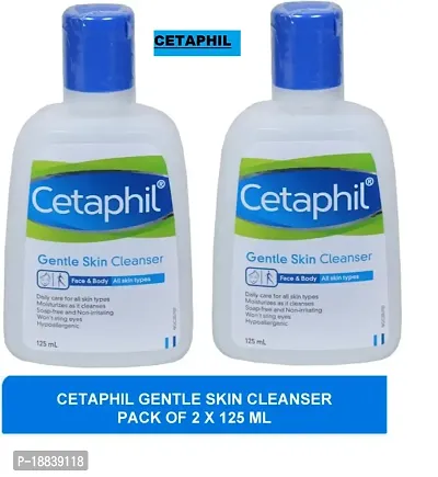 Cetaphil Gentle Skin Cleanser 125 ml - pack of 2  (250 ml-thumb0