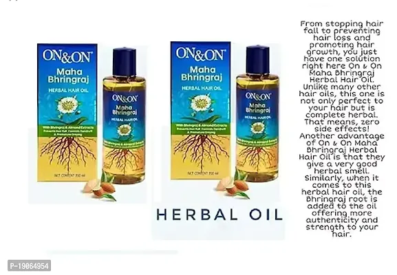 OnOn Maha Bhringraj HERBAL HAIR OIL 200 ml pack__02