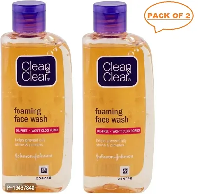 Clean  Clear Foaming Oil Free 100ml (Pack of 2) Face Wash  (150 ml)