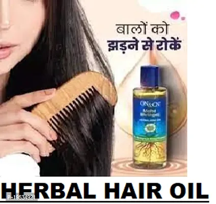 On  On - Elements On  on Maha Bhringraj Herbal hair oil Hair Oil  (200 ml)-thumb0