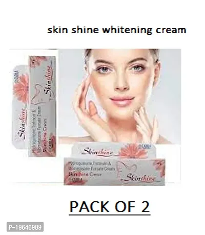 Skin Shine Cream for Unisex for Scars, Pimples, Acne, Burn Marks, 15g each (Pack of 2)