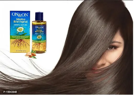 On  On Maha Bhringraj Herbal Hair Oil 200ml each ( Pack of 1)-thumb0