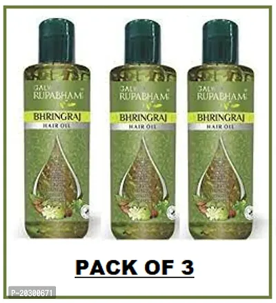 Galway bhringraj herbal hair oil 200ml (pack of 3)-thumb0