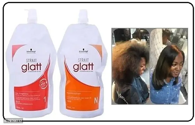 Glatt Hair Straightening Cream For Curly Or Frizzy Hair 2