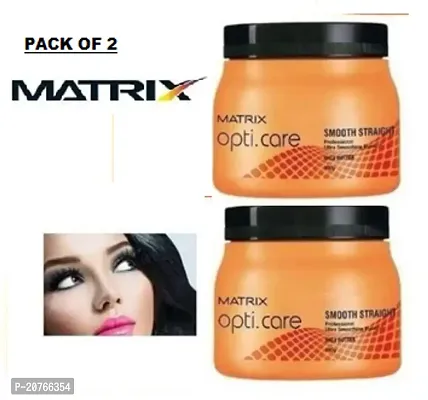 Matrix Opticare Hair Spa Ultra Smoothing Hair Mask Cream 490 Gm Pack Of 2
