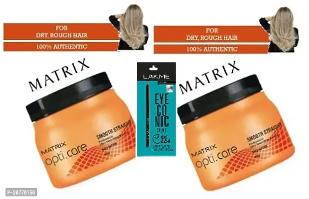 smooth straight hair spa matrix pack of 2 with kajal free
