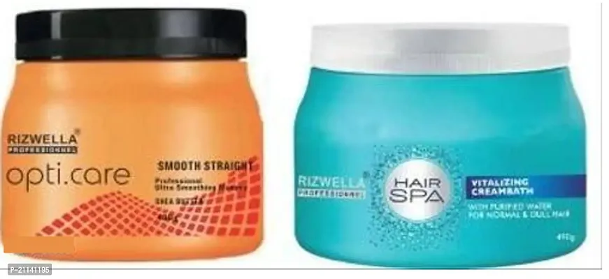 Matrix Opticare Intense  Smooth Hair Spa  L'Oreal Smoothing Creambath Hair Spa Cream Combo Hair Hair Spa