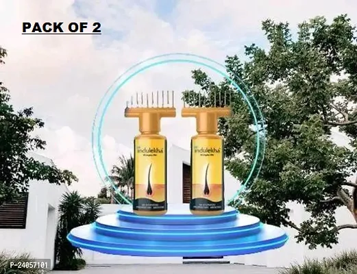Indulekkha hair oil pack of 2 ( 200ml ) best product (one day sell)
