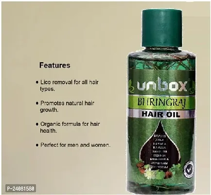 Unbox Bhringraj Herbal Hair oil 200ml