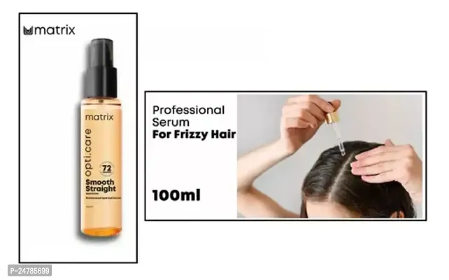 PROFESSIONAL MATRIX OPTI.CARE SMOOTH STRAIGHT HAIR SERUM PACK OF 1 100ML.