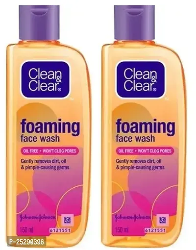 100 Percent Pure And Safe Beauty Product Clean Clear Face Wash pack of 2