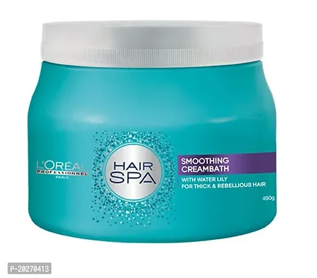 Loreal Hair Spa Smoothing Cream bath + Purifying Ampules For Anti-Dandruff(pack of 1)-thumb0