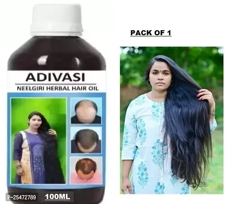 Adivasi  Herbal Adivasi Ayurvedic Hair Oil-100ml.