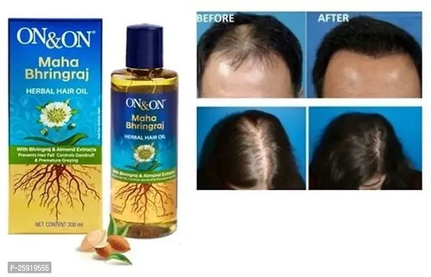 PROFESSIONAL ON  ON MAHA BHRINGRAJ HERBAL HAIR OIL WITH PACK OF 01.