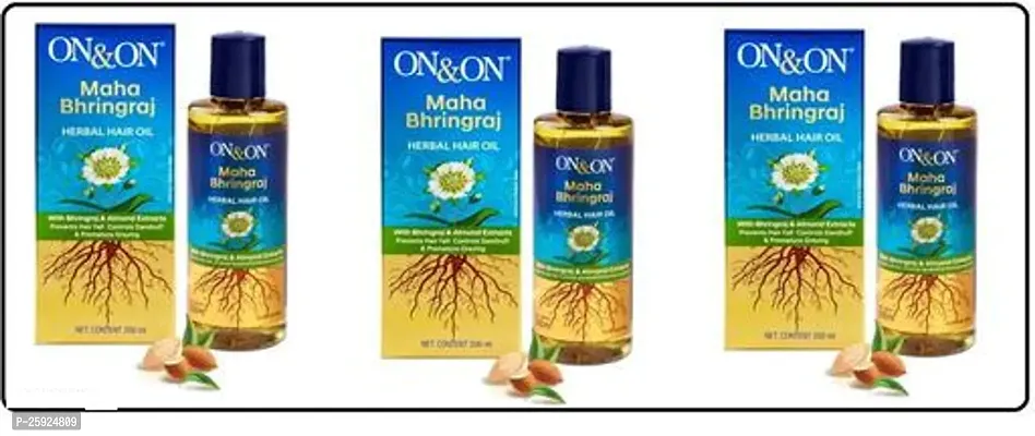 professional get more one onon bhringraaj harbal hair oil pack of 3.