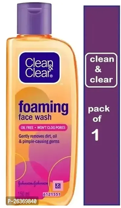 Clean Clear Foaming Facewash for Oily Skin,150ml _01.