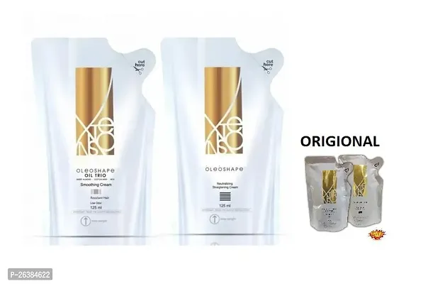 Beauty Garage X-Straight Hair Straightening Cream Set(125ml+125ml).-thumb0