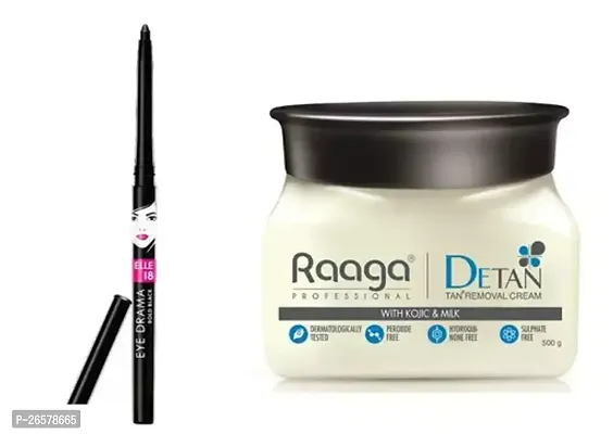 Ragga De Tan Removal Cream( Pack Of 1) with free kajal.-thumb0