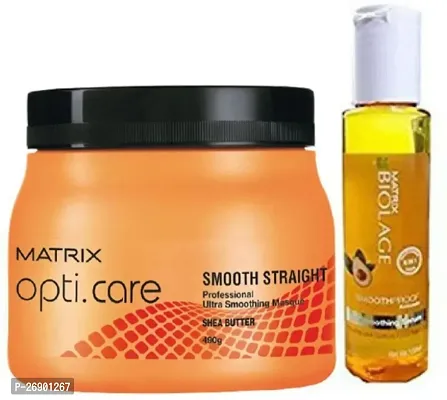 MATRIX opti care hair spa 490gm  Biolage hair serum 100ml.