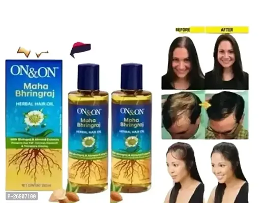 on and on maha bhringraj hair oil (pack of 2).-thumb0