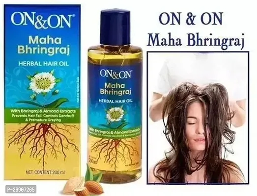 On  On  Bhringraj Herbal Hair Oil For Hair Growth Pack of 1.-thumb0