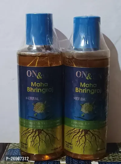 On And On Bhringraj Hair Oil 200Ml Pack Of 2-thumb0