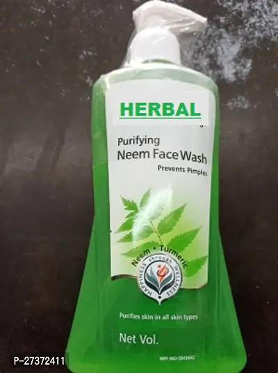 Purifying  Herbal Neem Face Wash Pack of 1-thumb0