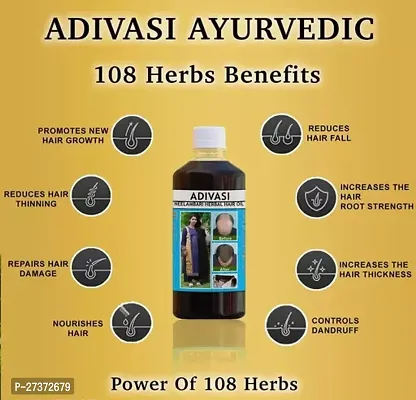 Original Herbal Adivasi Hair Oil-thumb0