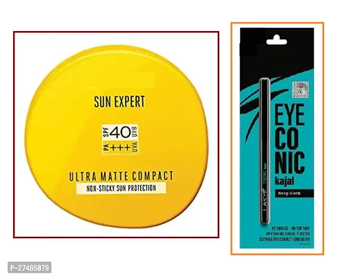 Black Kajal And Sun Expert Sunscreen 40 SPF Combo.