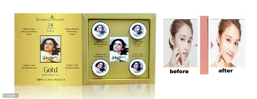 pro. Shehnaz mini gold facial kit for instant glowing skin.
