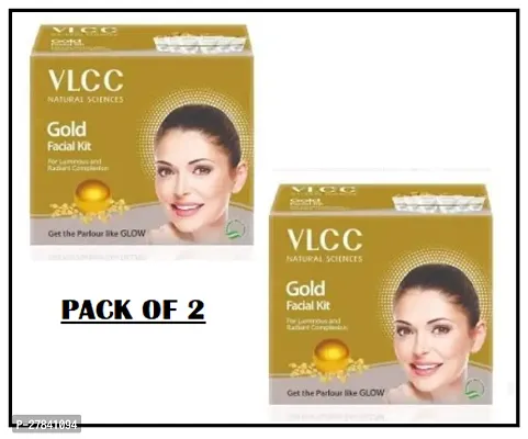 UNISEX VLCC Gold Facial Kit  pack.....02.-thumb0