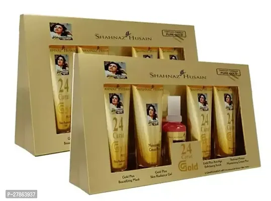 Shahnaz Husain Gold Facial Kit Combo (Pack of 2 ) 110 gm.