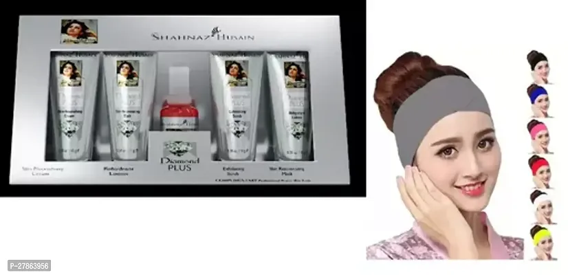 get more one shahnaz husain diamond tube facial kit pack of 1 with facial band.
