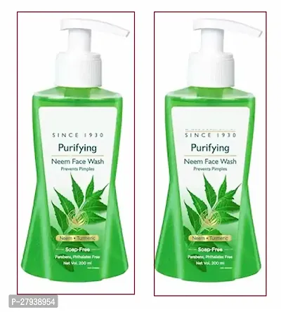 Herbals Purifying Neem Face Wash, 200ml (Combo Pack 1+1).