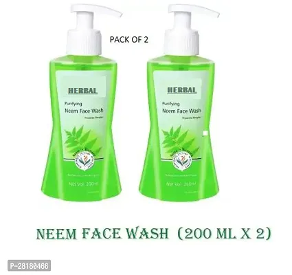 Natural Skin Care Face Wash 200 ml Pack of 2