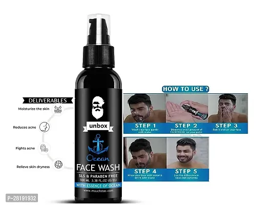 Natural Face Wash for Men 100 ml