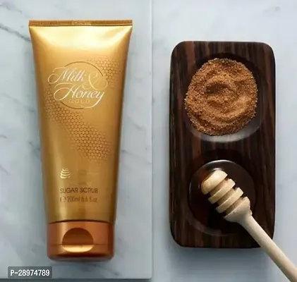 Oriflame Milk  Honey Gold Smoothing Sugar Scrub 200 G-thumb0