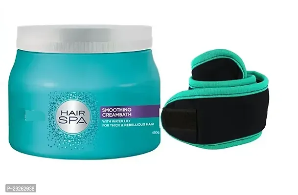 Professionnel Hair Spa Smoothing Creambath (490gm) + facial band.