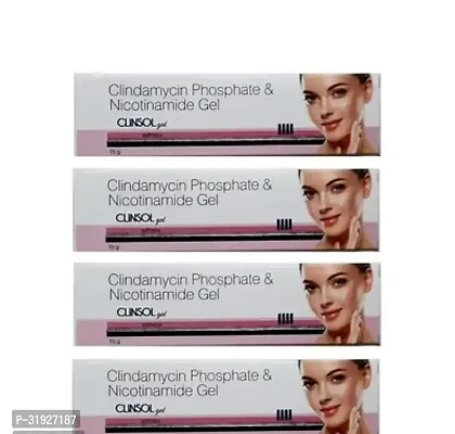 Clinsol Gel Cream For Face Pack of 4