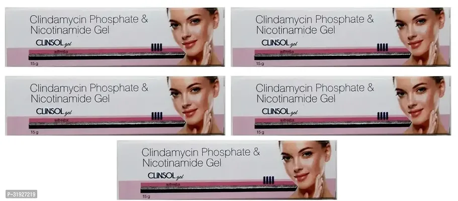 Clinsol Gel Cream For Face Pack of 5