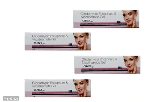 Clinsol Gel Cream For Face Pack of 4